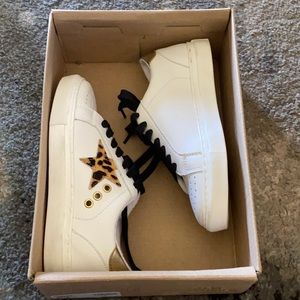 Steve Madden Tickled Leopard Sneakers 6.5